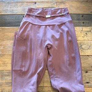 Bombshell Sportswear Barbell Mauve Leggings